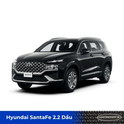 Thảm Lót Sàn Ô Tô Hyundai SantaFe 2.2 Dầu Cao Cấp 2024